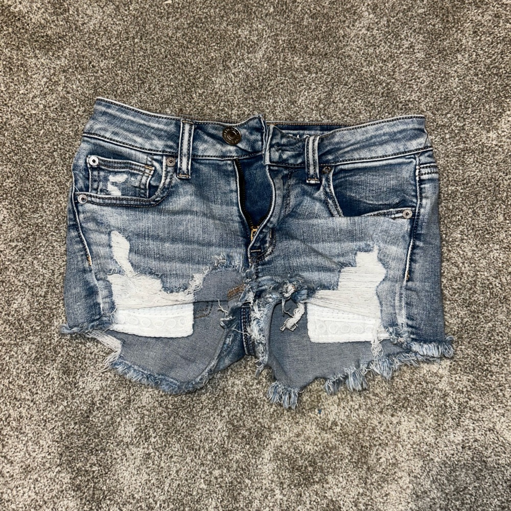 American eagle short shorts size 24